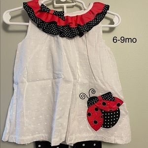 6-9mo girl Summer Outfit